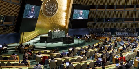 Украинская делегация прервала доклад России на форуме ООН