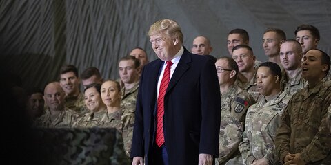 Трампа оставили без телефона на время поездки в Афганистан