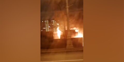 Жильцов дома в центре Москвы эвакуировали из-за пожара