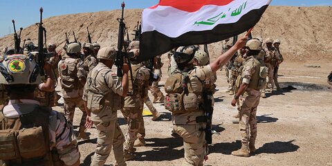 Военная база в Ираке подверглась обстрелу