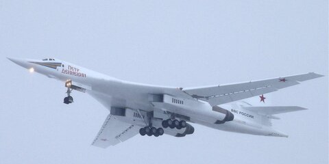 Ракетоносец-бомбардировщик Ту-160М выполнил первый полет