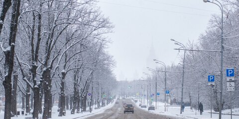 Желтый уровень погодной опасности объявили в Москве