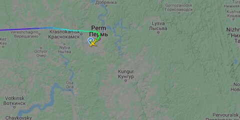 Подавший сигнал тревоги самолет из Москвы сел в Перми