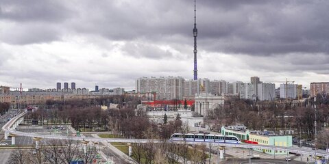 Облачная погода с дождем установится в Москве 14 апреля