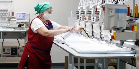 Московские предприятия увеличивают выпуск материалов для производства масок