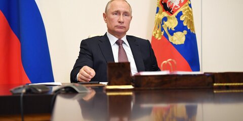 Путин сделал ряд поручений в связи с пандемией коронавируса