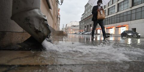 Почти две месячные нормы осадков выпало в Москве за первую половину июня