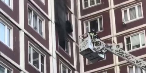 Два человека погибли при пожаре в высотке на Филевском бульваре
