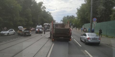 Авария произошла на Ростокинском проезде