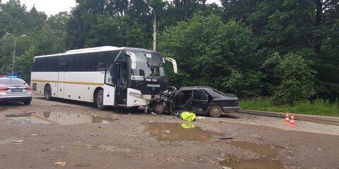 Человек погиб в ДТП с участием автобуса в Наро-Фоминске