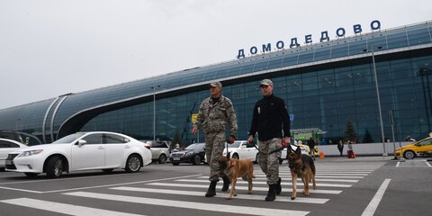 Аэропорт Домодедово получил сообщение о "минировании"