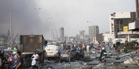 Премьер-министр Ливана объявил 5 августа днем траура из-за взрыва в порту Бейрута
