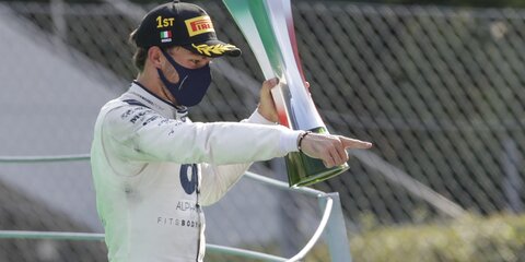 Пьер Гасли одержал победу на Гран-при Италии