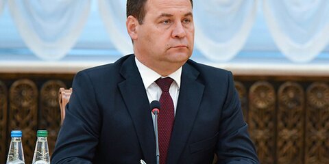 Премьер-министр Белоруссии привился от COVID-19 российской вакциной