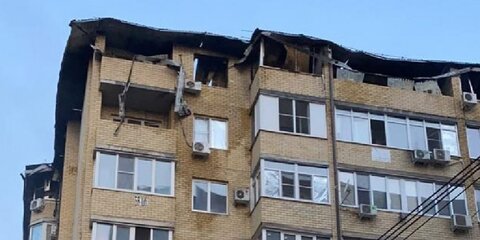 Названа предварительная причина пожара в доме в Краснодаре