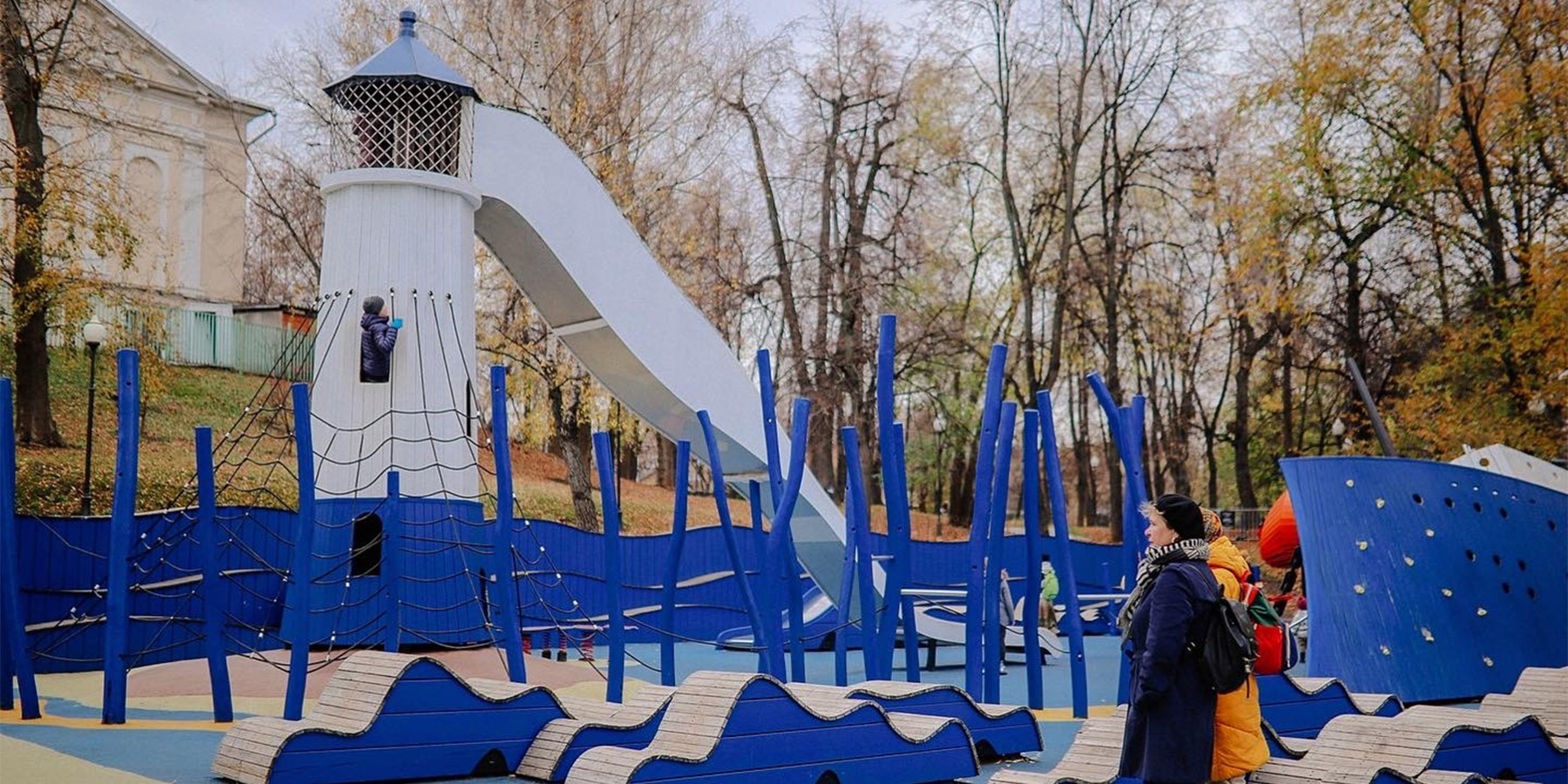 Парк горького москва детские площадки фото