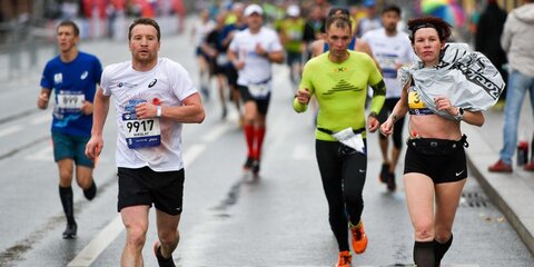 Около 25 тысяч бегунов примут участие в Московском марафоне