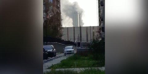 Пожар произошел в доме в районе Рязанского проспекта