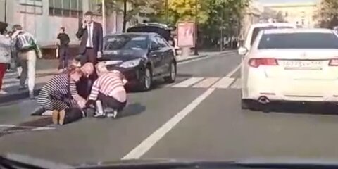 Иномарка сбила ребенка на пешеходном переходе в Москве