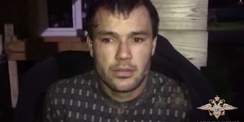 МВД опубликовало видео допроса подозреваемого в убийстве в Солнечногорске