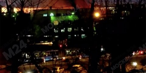 Пожар на территории завода на Дубнинской улице ликвидирован