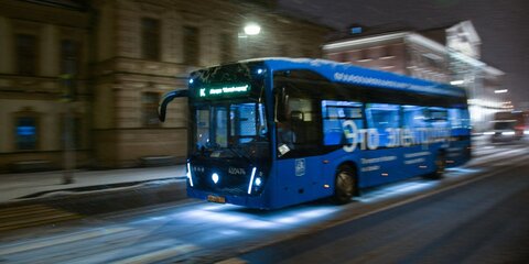 Электробусы Москвы прошли испытание ледяным дождем