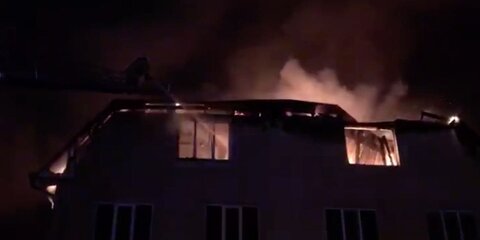 Пожар в магазине в Нальчике локализовали