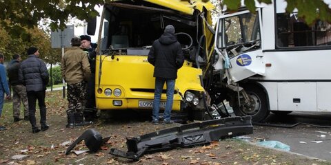 Девять человек пострадали в столкновении автобусов в Анапе