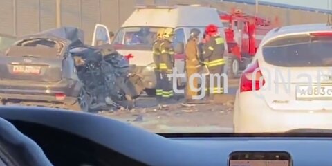 Один человек погиб в результате аварии на Калужском шоссе