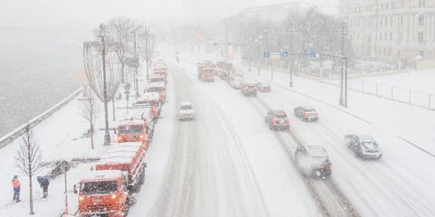 Снегопады и метели обрушатся на Москву к концу следующей недели