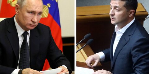 В Кремле оценили возможность переговоров Путина и Зеленского