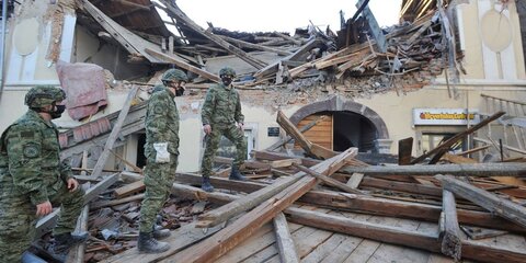 Глава правительства Хорватии рассказал о последствиях землетрясения