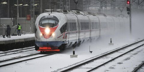Ледяной дождь в столице не повлиял на график поездов