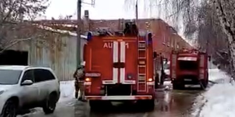 Пожар на заводе в Самаре локализован на площади 3,5 тыс квадратных метров