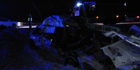Один человек погиб в аварии с микроавтобусом под Архангельском