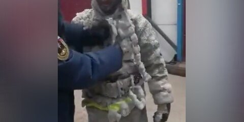 В Якутии рассказали, с чем связано обледенение костюмов у пожарных