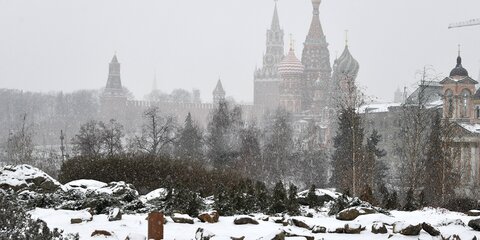 Снегопад и до 8 градусов мороза ожидаются в Москве в четверг