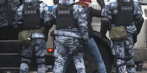 СК возбудил четыре уголовных дела за противоправные действия на незаконной акции в Москве