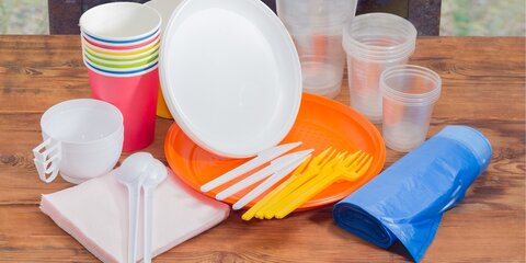 В Чехии запретят производство пластиковой посуды