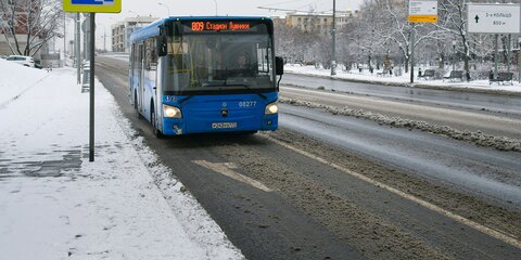 Москвичей попросили пересесть на общественный транспорт из-за непогоды