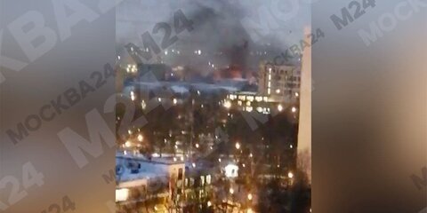 Пожар в автосервисе на севере столицы потушили – ГУ МЧС