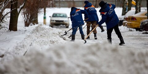 Собянин поблагодарил сотрудников коммунальных служб за работу во время снегопада