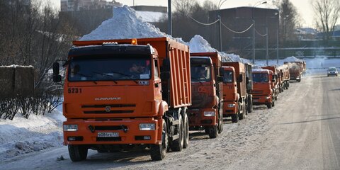 Власти Москвы могут перекрыть часть улиц для уборки снега
