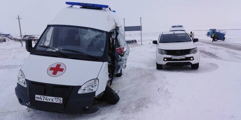 В ДТП с машиной скорой помощи под Челябинском погиб пациент