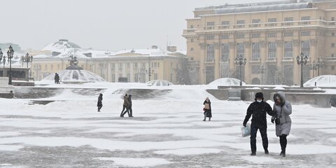 Мокрый снег и гололедица ожидаются в Москве в четверг
