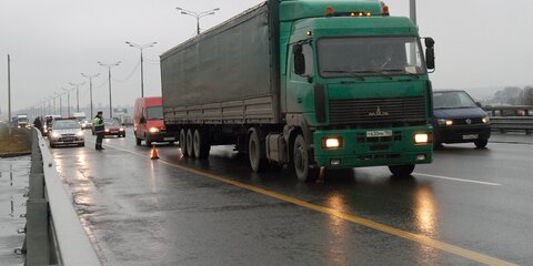 Новые правила въезда грузовиков массой более 3,5 т в Москву заработают на месяц позже