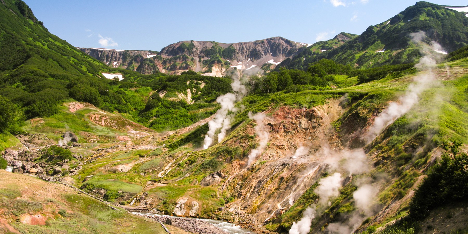 The Kamchatka Peninsula in Russia is an area of great natural Beauty it is also ответы. The Valley of Geysers is the most wonderful Part of the Kronotsky текст.