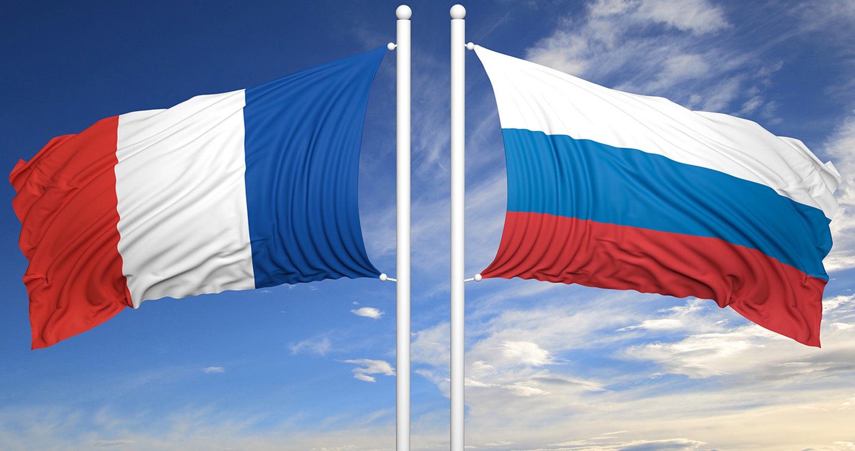 Россия и франция 8 класс. Флаг Франции и России. Россия и Франция. Российский и французский флаги. Флажки России и Франции.