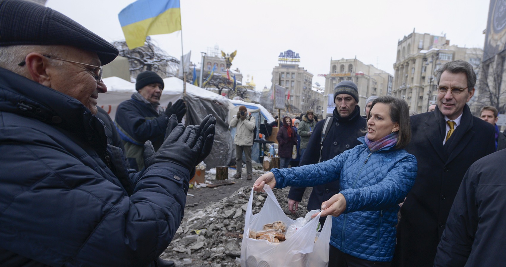 Отметилась печеньками