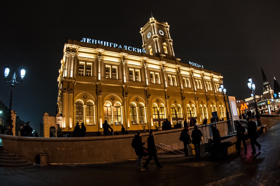 Ленинградский вокзал фото